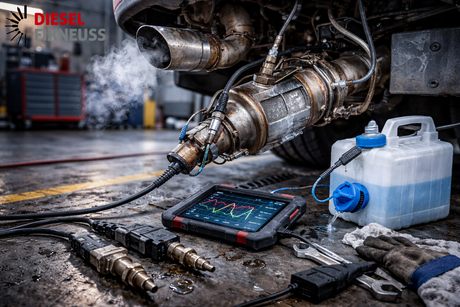 Ammoniakgeruch aus dem Auspuff: SCR-Ursachen & Diagnose