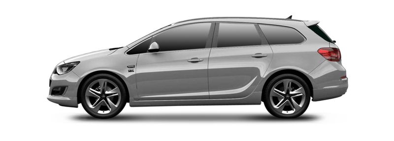 OPEL ASTRA J Cara Turbolader