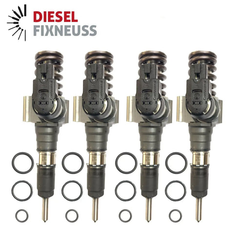 4x Siemens Injektor Pumpedüse Element Einspritzdüse VW 2.0TDI 03G130073S 03G130073D