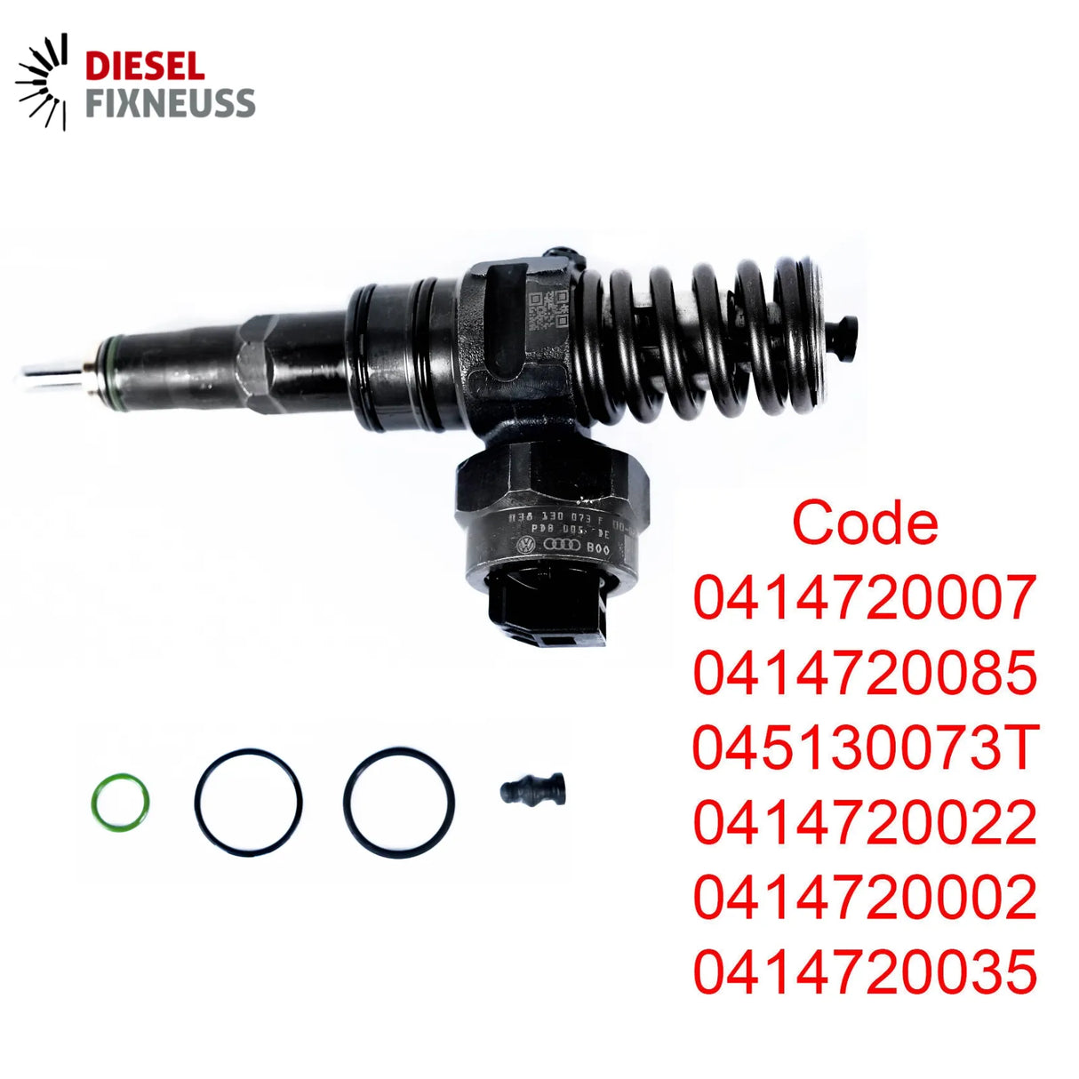 4x Audi VW Seat Skoda 1.4 1.9 TDI SDI Injektor 038130073F 0414720007