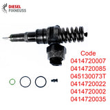 4x Audi VW Seat Skoda 1.4 1.9 TDI SDI Injektor 038130073F 0414720007