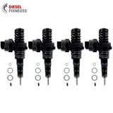 4x Bosch Pumpe Düse Einheit PDE 0414720007 045130079X 038130073F VAG 1,9TDi ATJ