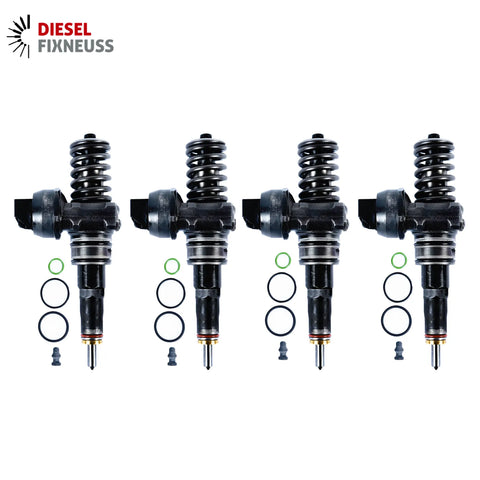 4x BOSCH Pumpe-Düse-Einheit PDE 0414720215 Generalüberholt