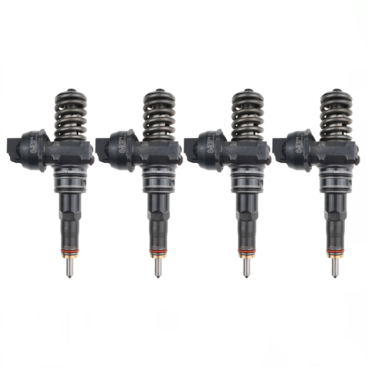 4x 0414720221 038130073AP Bosch Pumpe Düse für VW Caddy 2.0 SDI
