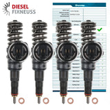 4x 0414720230 Bosch Pumpe Düse Audi A4 B6 Skoda Superb 1.9 TDI 038130073BH