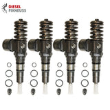 4x Pumpe Düse Einheit 0414720404 VW SEAT AUDI SKODA 2,0 TDI BKD 03G130073G-GX