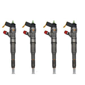 4x Inyector de combustible para Alfa 156 2.4 JTD 0445110002 inyector