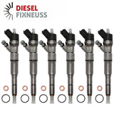 6x Injektor Einspritzdüse Bosch BMW 330d 530d 730d X5 3.0 D 0445110047