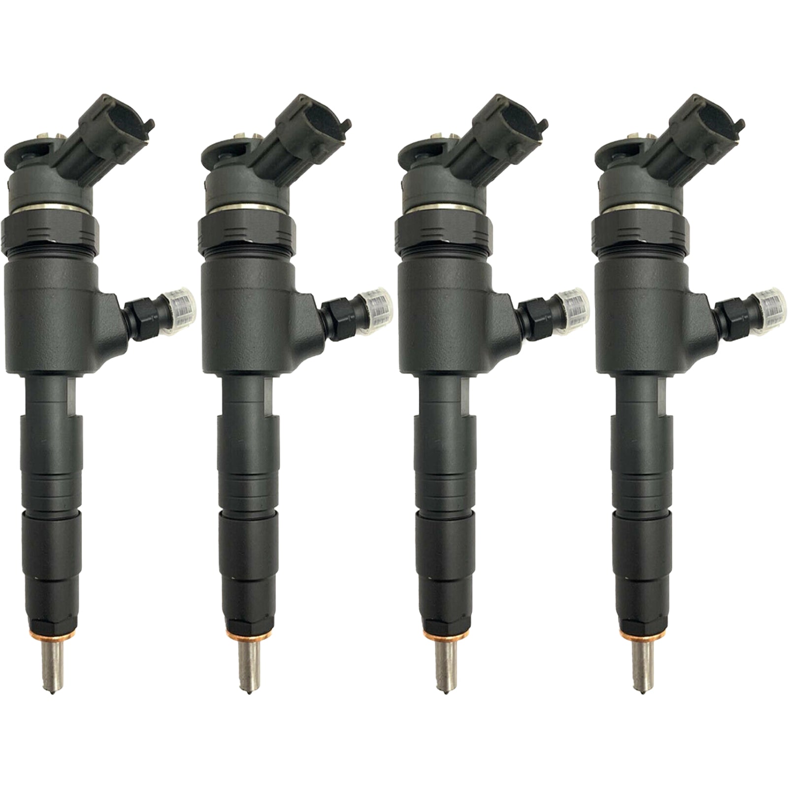 4x Injector BOSCH Citroen C2 C3 Peugeot 206 307 0445110135 1.4 HDI ...