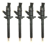 4x Injektor CITROEN PEUGEOT FORD VOLVO 1.6 HDI 0445110259 0986435126