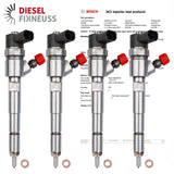 4x Einspritzdüse Injektor 0445110287 0986435277 Für Chrysler Voyager 2.5