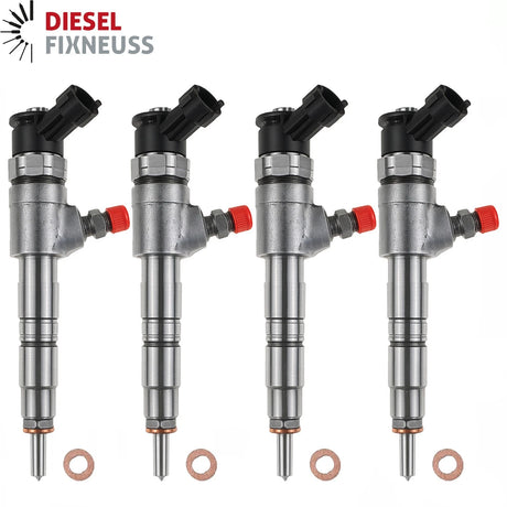 4x PEUGEOT 206 207 Citroen FORD 1.4 HDi TDCi Injektor 0445110339 9687068980