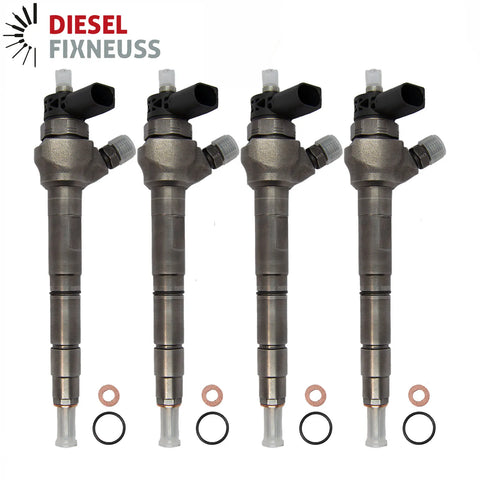 4x Injektor VW AUDI 2,0 TDI 03L130277J/Q 0445110369 0445110647