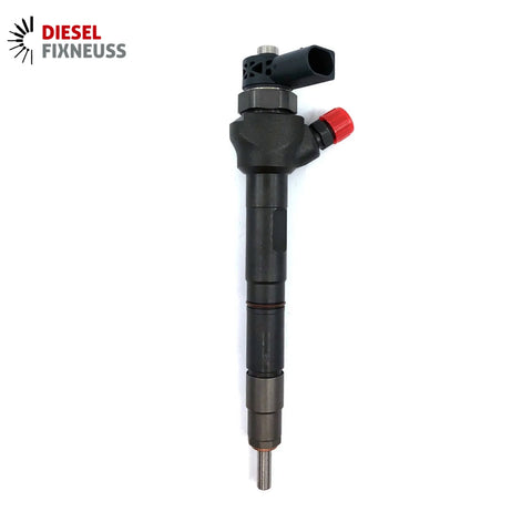 Bosch injector (part number 0445110469) compatible with Audi, VW, Seat and Skoda vehicles. Includes copper sealing rings, O-rings, and (Bosch Dci 700) test report. Fits VW, Seat, Aud, and Skoda models. Comes with 1-year warranty without kilometer limitation.