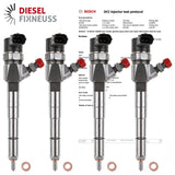 4x Injektor Einspritzdüse Opel Alfa Romeo 55246223 0445110524 0986435280