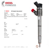 0445110564 Bosch Einspritzdüse Injektor Iveco Daily 110 129 132 kW 5801644454