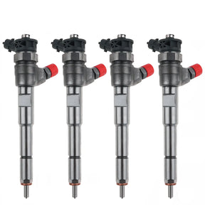 4x Injektor BOSCH Land Rover Jaguar XE XF 2,0 Diesel 0445110701 G4D3-9K546-BB