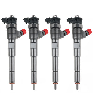4x Injecteurs BOSCH Land Rover Jaguar XE XF 2,0 Diesel 0445110701 G4D3-9K546-BB