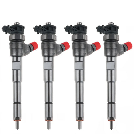 4x Injektor BOSCH Land Rover Jaguar XE XF 2,0 Diesel 0445110701 G4D3-9K546-BB