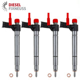 4x 0445115042 Bosch Einspritzdüse Injektor Land Rover Freelander 2.2 TD4 9659229180