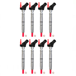8x Injektor Einspritzdüse Audi A5 A8 Q7 3,0 TDI 4,2 TDI CAPA BVN BTR 0445115058
