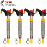 4x Injektor Einspritzdüse BMW E38 740d M67 180kW 245PS 2354000 0445116028