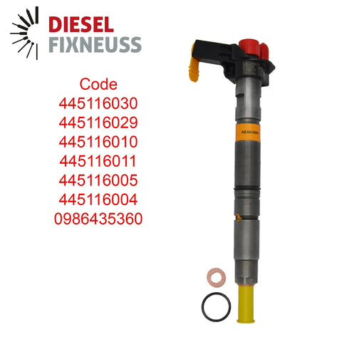 Injecteur de carburant 0445116030 03L130277 VW Audi Seat Skoda 2.0 TDI