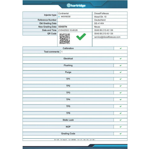 EINSPRITZDÜSE VW PIEZO 2,0 TDi 0445116030 0986435360 03L130277 VW