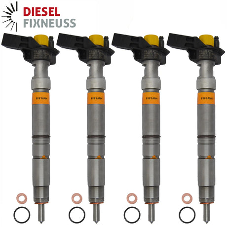 4x Einspritzdüse Injektor VW T5 AMAROK 2,0 TDI MULTIVAN 0445116035 03L130277C
