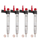 4x 0445116043 Einspritzdüse Jaguar XF I Land Rover Freelander 2 DW12BTED4 L359 2.2