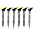 6x Einspritzdüsen Audi A4 A6 Q5 Q7 3,0 TDI 0445117003 057130277AH