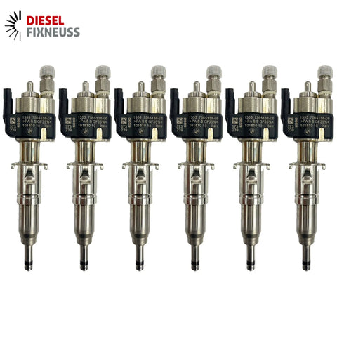 6x 13537589048-11 Injecteur de carburant VDO N53 BMW Essence 13537565137