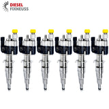 BMW Fuel Injector - VDO/Siemens 13537585261-06 / 13537589048. High-quality fuel injectors for BMW gasoline engines. Compatible with N43, N53, and N52 engine series. Includes copper sealing rings and test report.