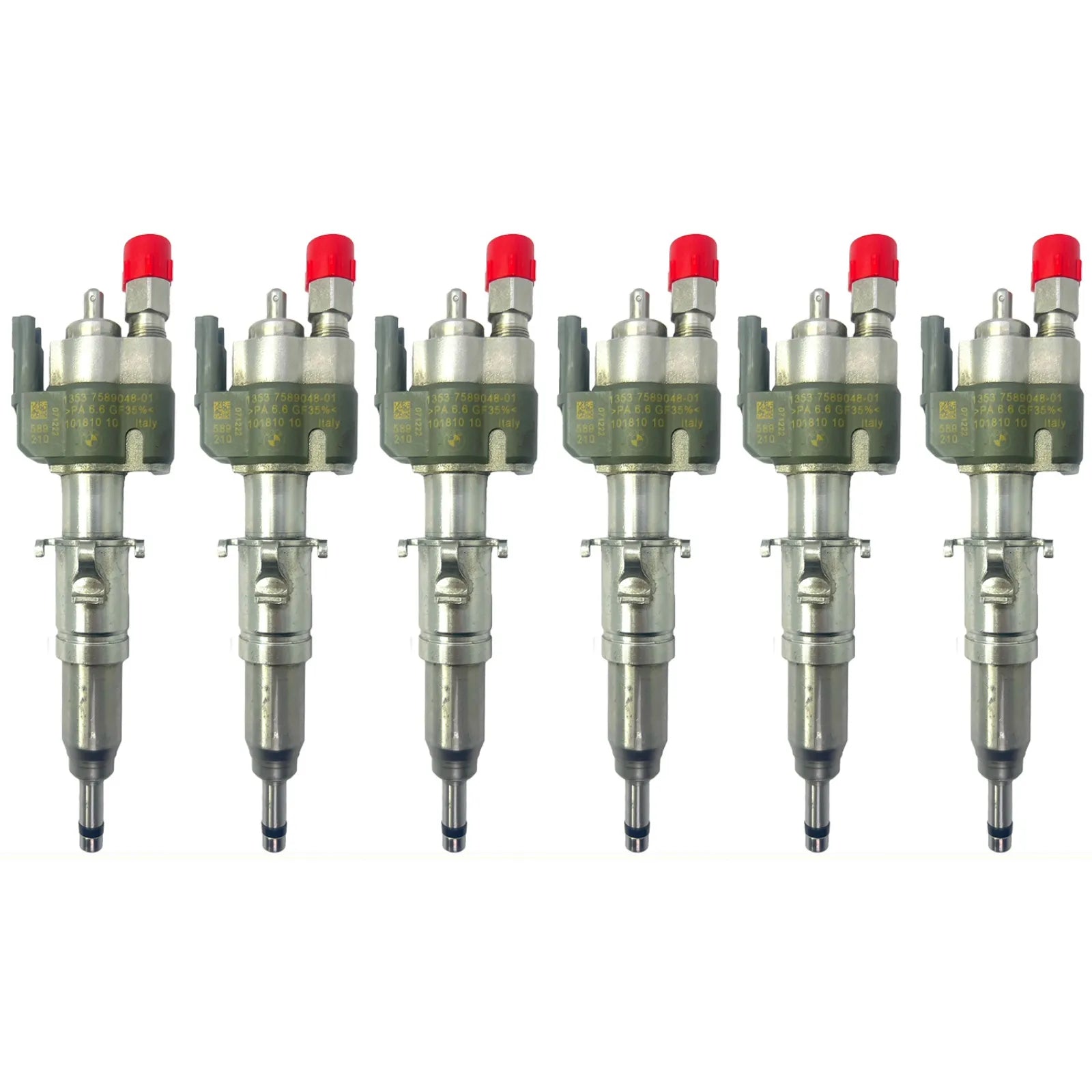 6x Fits N43 N53 BMW petrol injector VDO 13537589048-01 - DieselFixNeuss