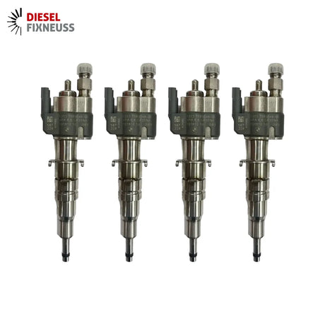 4x Fuel Injector BMW 1/3/5 Series | Part No: 13537589048-05/13537565138 Benzin | Compatible with N45/N43/N53 Engines | Includes Copper Ring, O-Ring, Test Report | 1-Year Unlimited Mileage Warranty