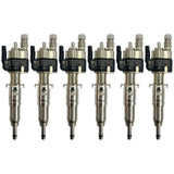 6x Fuel Injector BMW 1/3/5 Series | Part No: 13537589048-06/13537565138 Benzin | Compatible with N45/N43/N53 Engines | Includes Copper Ring, O-Ring, Test Report | 1-Year Unlimited Mileage Warranty