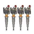 4x Einspritzventil VDO 13537589048-09 N43 N53 BMW Benzin