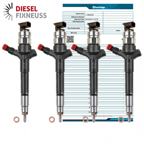 4x Einspritzdüse 1465A561 1.8 DI-D 2.2 DI-D Diesel Injektor