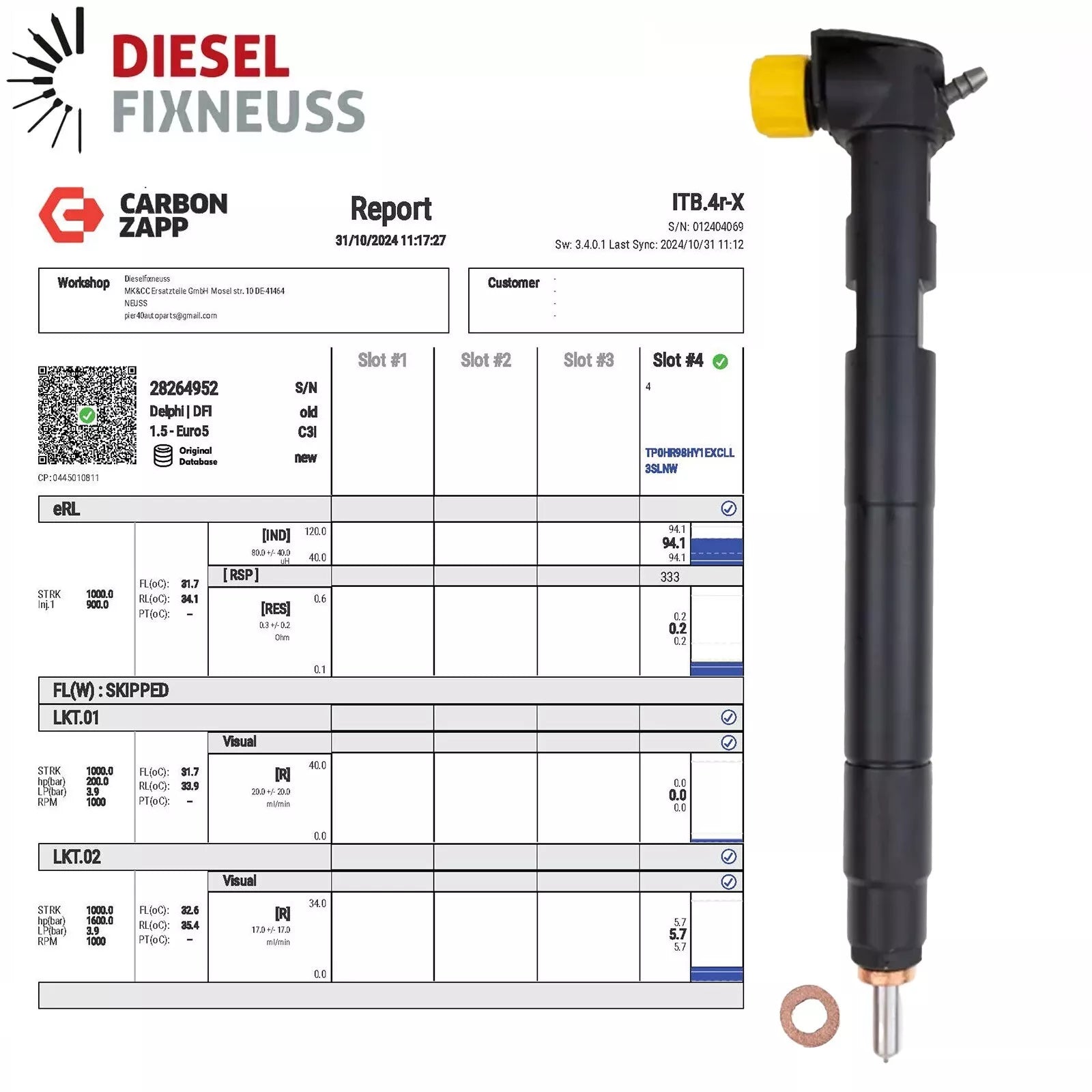 Einspritzdüse Injektor 28264952 25183185 Chevrolet Cruze Hatchback 2.0 D LTZ