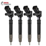4x 23670-0E080 Original Toyota Einspritzventil 2GD-FTV Common Schienen Diesel