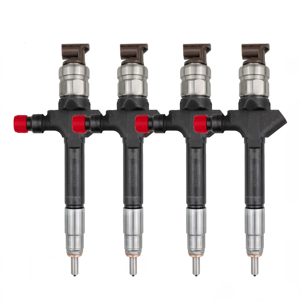4x Einspritzdüse Injektor Toyota 23670-0R050 1AD-FTV 2,0 Liter D4D 23670-0R030