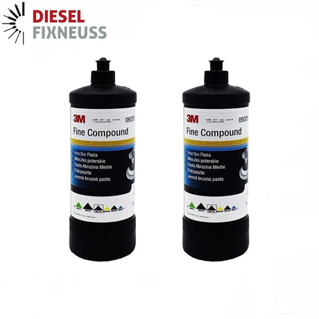 3M 09375 is a fine abrasive paste used to remove fine scratches, blend paint lines, and eliminate light oxidation or wash damage on repair or original automotive paint, recommended for use with electric or pneumatic polishers for a high-gloss finish; it has quick cutting action, is easy to wash off, and requires careful handling due to health and environmental hazards