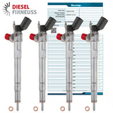 4x 33800-2U000 Einspritzdüse Hyundai Kona Creed Tucson KIA Sportage i40 i30 1.6CRDI