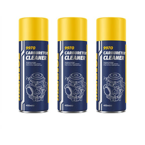 Vergaser Reiniger Mannol 9970 3 x 400 ml Vergaserreiniger Spray Reinigung Düse