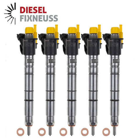 5x Volvo 2.4 D Injector 0445116016 0986435393