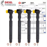 4x Einspritzdüse Injektor 28264952 25183185 Chevrolet Cruze Hatchback 2.0 D LTZ