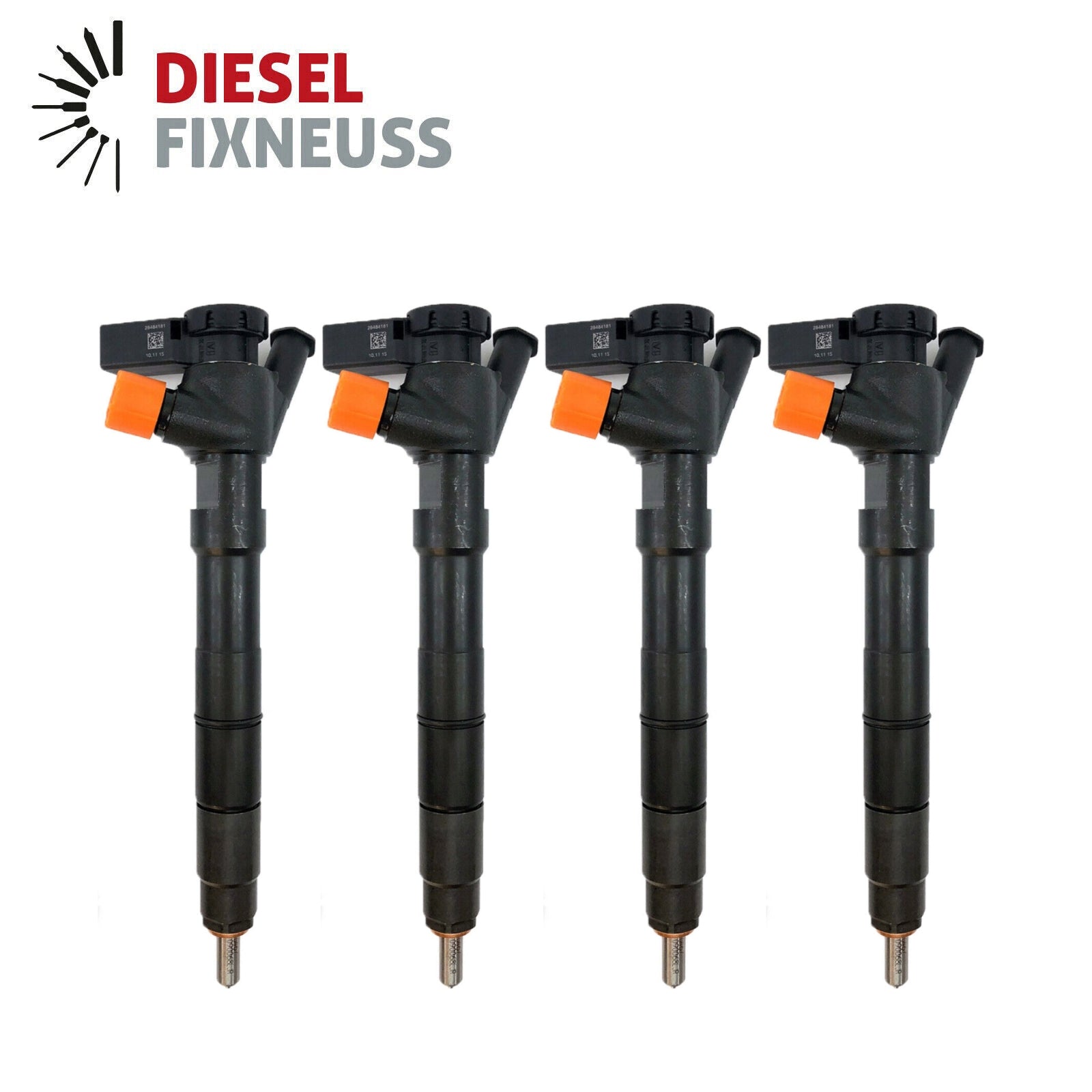 4x Delphi Einspritzdüse Injektor 28317158 HRD385 320/06881 passend für JCB (L80) 