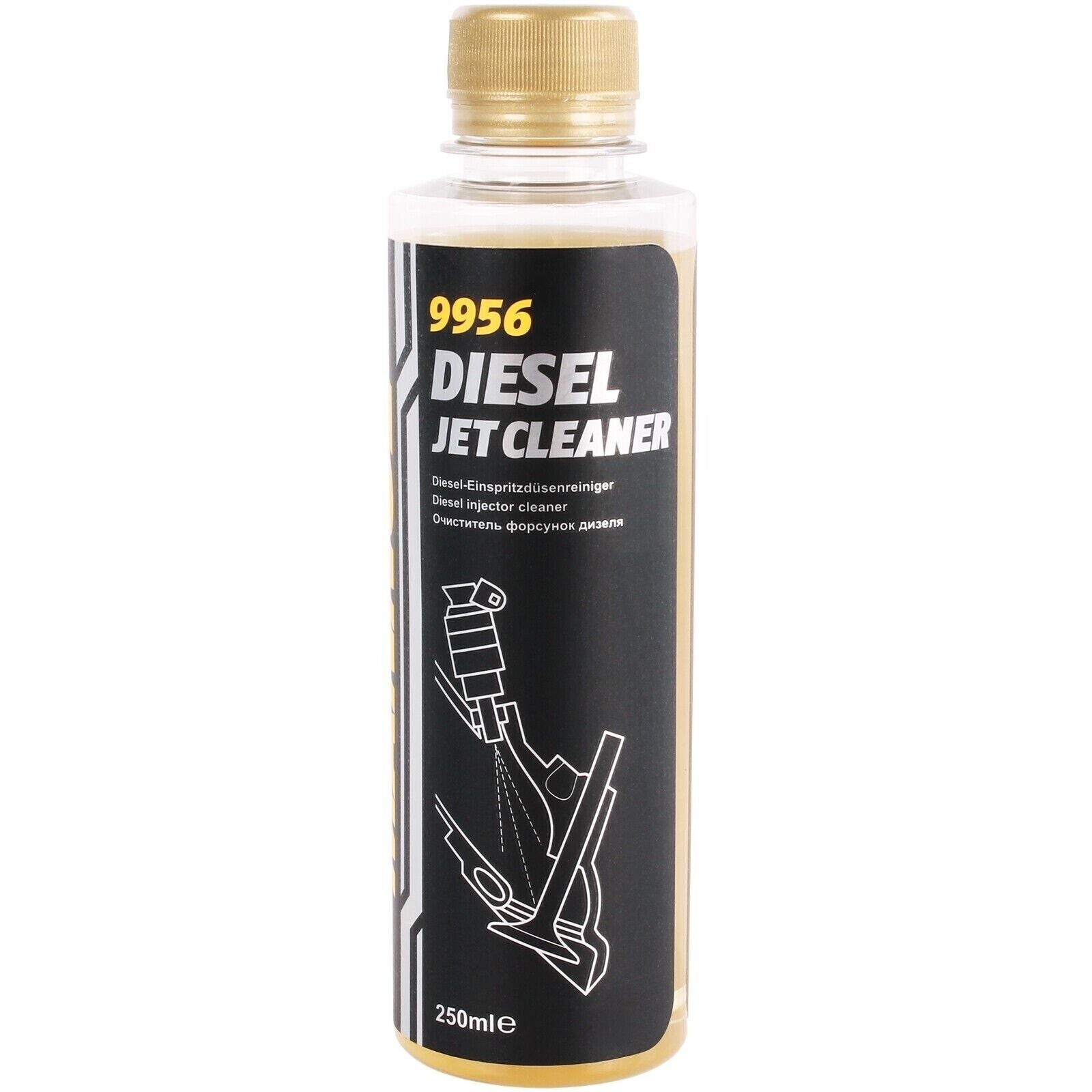 Einspritzdüsen Reiniger 5 X 250 ml MANNOL 9956 Motor Diesel Additiv Kraftstoff