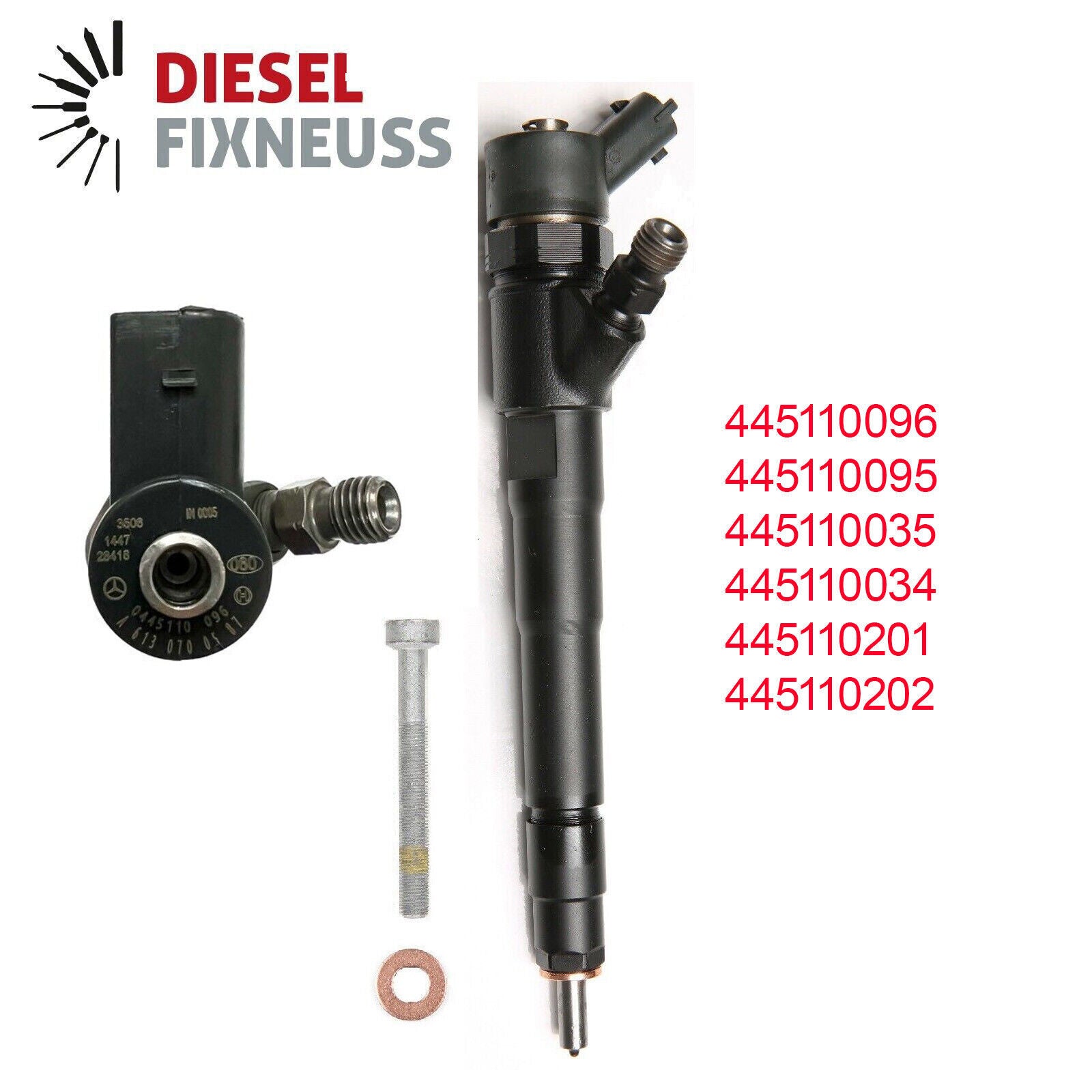 Einspritzdüse Injektor Mercedes ML270 E320 CDI 0445110035 0445110096 OM613