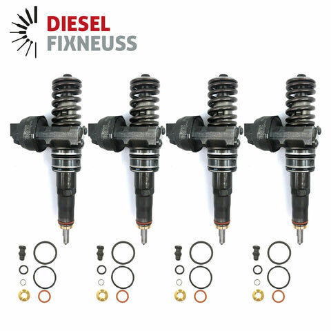 4x Bosch Pumpe Düse Einheit PDE 038130079FX 1,9TDi 1,4TDi 0414720214 